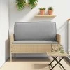 Pagalvėlė Pilka 120 x 40 x 12 cm Oksfordo audinys