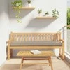 Pallet pagalvių rinkinys 2 pcs Taupe 180 x 40 x 8 cm