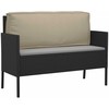Pagalvėlė Taupe 120 x 40 x 12 cm Oksfordo audinys