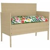 Pagalvėlė Gėlių Įvairiaspalvis 100 x 40 x 8 cm Oksfordo audinys