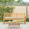 Pallet pagalvių rinkinys 2 pcs Smėlio 180 x 40 x 8 cm