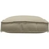 Pagalvėlė 4 pcs Taupe 40 x 40 x 8 cm Oksfordo audinys