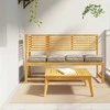 Pagalvėlė 4 pcs Taupe 40 x 40 x 8 cm Oksfordo audinys