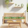 Pallet pagalvė Gėlių Tropinė džiunglė 180 x 40 x 8 cm