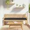 Pallet pagalvė Juoda 200 x 40 x 8 cm Oksfordo audinys