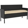 Pallet pagalvių rinkinys 2 pcs Smėlio 150 x 40 x 8 cm