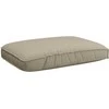 Pagalvėlė Taupe 120 x 80 x 12 cm Oksfordo audinys