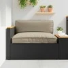 Pagalvėlė Taupe 120 x 80 x 12 cm Oksfordo audinys