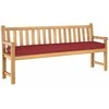 Pallet pagalvė Vyno raudona 200 x 40 x 8 cm Oksfordo audinys