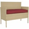Pagalvėlė Vyno raudona 100 x 40 x 8 cm Oksfordo audinys