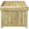Lauko pagalvių dėžė Impregnuota pušies mediena 104 x 60 x 47 cm