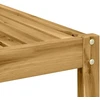 Lauko pakojis Kietos akacijos mediena Balta 79 x 79 x 37 cm