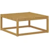 Lauko pakojis Kietos akacijos mediena Balta 79 x 79 x 37 cm