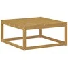 Lauko pakojis Kietos akacijos mediena Balta 79 x 79 x 37 cm