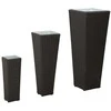 Lauko rinkinys 3 pcs Juoda Metalas