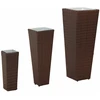 Lauko rinkinys 3 vnt. 30 x 30 x 80 cm Metalas
