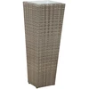 Lauko rinkinys 3 vnt. 30 x 30 x 80 cm Metalas