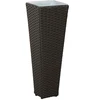 Lauko rinkinys 3 vnt. Juoda 30 x 30 x 80 cm Metalas