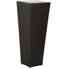 Lauko rinkinys 3 vnt. Juoda 30 x 30 x 80 cm Metalas