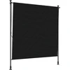 Lauko Ritininė Žaliuzė Juoda 120 x 270 cm