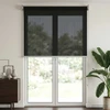 Lauko roletai 90% UV blokavimui Juoda 80 x 230 cm HDPE