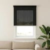 Lauko roletai 90% UV blokavimui Juoda 80 x 140 cm HDPE