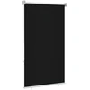 Lauko roletai 90% UV blokavimui Juoda 80 x 140 cm HDPE