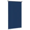 Lauko roletai 90% UV blokavimui Mėlyna 80 x 140 cm HDPE