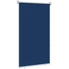 Lauko roletai 90% UV blokavimui Mėlyna 80 x 140 cm HDPE