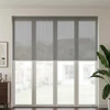 Lauko roletai 90% UV blokavimui Šviesiai pilka 400 x 230 cm