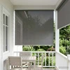 Lauko roletai 90% UV blokavimui Šviesiai pilka 220 x 140 cm