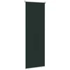 Lauko roletai 90% UV blokavimui Tamsiai žalia 80 x 230 cm HDPE