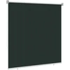 Lauko roletai 90% UV blokavimui Tamsiai žalia 140 x 140 cm HDPE