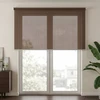 Lauko roletai 90% UV blokavimui Taupe 180 x 230 cm HDPE