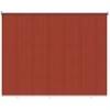 Lauko roletai 90% UV blokavimui Terakota 160 x 230 cm HDPE