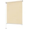 Lauko roletas, 105 (plotis) x 140 (aukštis) cm, kreminės spalvos