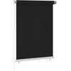 Lauko roletas, 105 (plotis) x 140 (aukštis) cm, juodos spalvos
