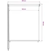 Lauko roletas, 105 (plotis) x 140 (aukštis) cm, antracito spalvos