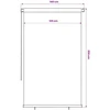 Lauko roletas, 145 (plotis) x 230 (aukštis) cm, tamsiai žalios spalvos, HDPE
