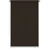 Lauko roletas, 145 (plotis) x 230 (aukštis) cm, rudos spalvos, HDPE