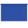 Lauko roletas, 225 (plotis) x 140 (aukštis) cm, mėlynos spalvos, HDPE
