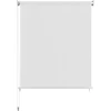 Lauko roletas, 245 (plotis) x 140 (aukštis) cm, baltos spalvos