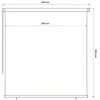 Lauko roletas, 245 (plotis) x 230 (aukštis) cm, juodos spalvos