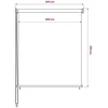 Lauko roletas, 300x230cm, antracito spalvos