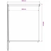 Lauko roletas, 405 (plotis) x 230 (aukštis) cm, antracito spalvos