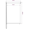 Lauko roletas, 85 (plotis) x 230 (aukštis) cm, smėlio spalvos
