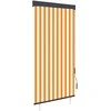 Lauko roletas, baltos ir oranžinės spalvų, 100x250cm