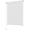 Lauko roletas, baltos spalvos, 80x140cm, HDPE