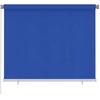 Lauko roletas, 185 (plotis) x 140 (aukštis) cm, mėlynos spalvos, HDPE