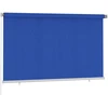 Lauko roletas, 245 (plotis) x 140 (aukštis) cm, mėlynos spalvos, HDPE
